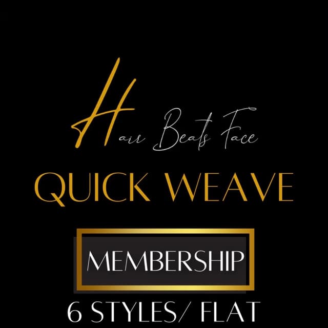 Quick Weave 6 Month Membership at Hairbeatsface in Detroit, MI